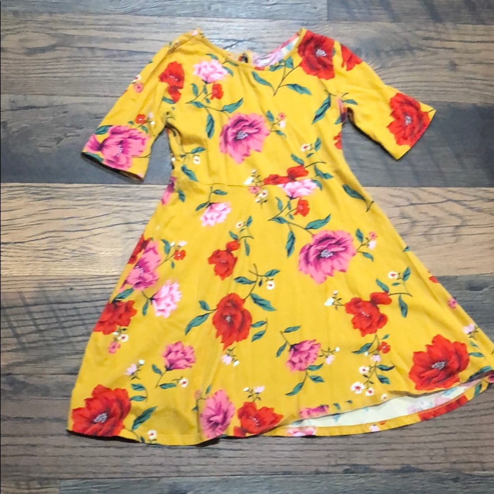 Girls floral dress